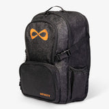 Nfinity Sparkle-rugzak zwart - paars logo