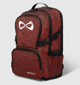 Nfinity red glitter backpack